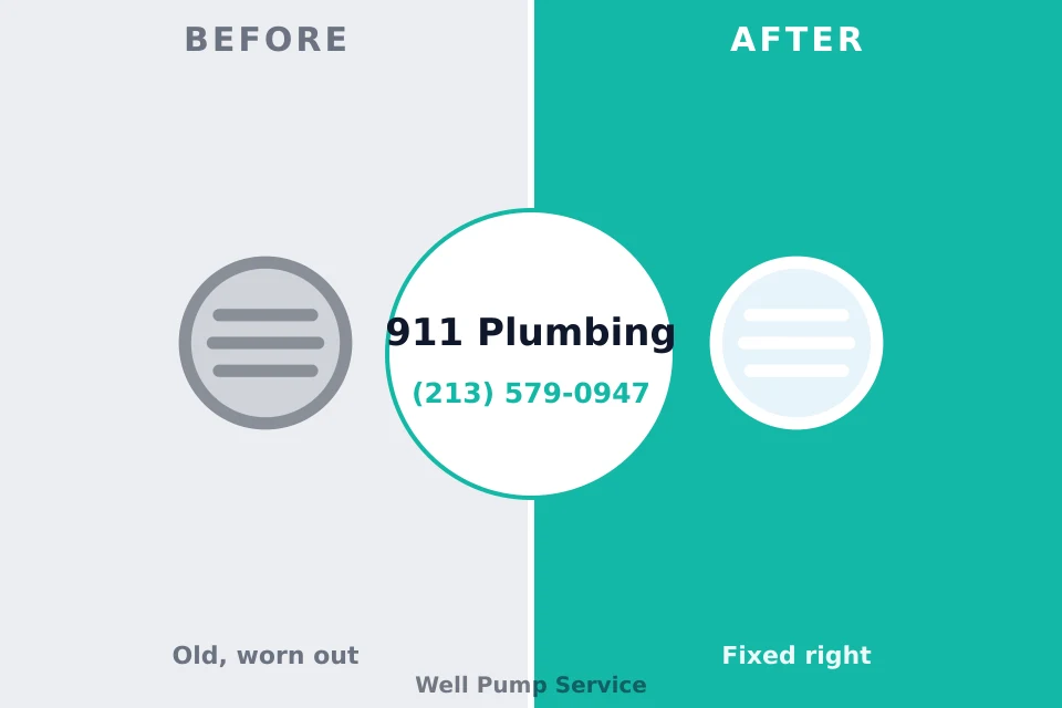 Before and after: plumbing repair Frackville, PA
